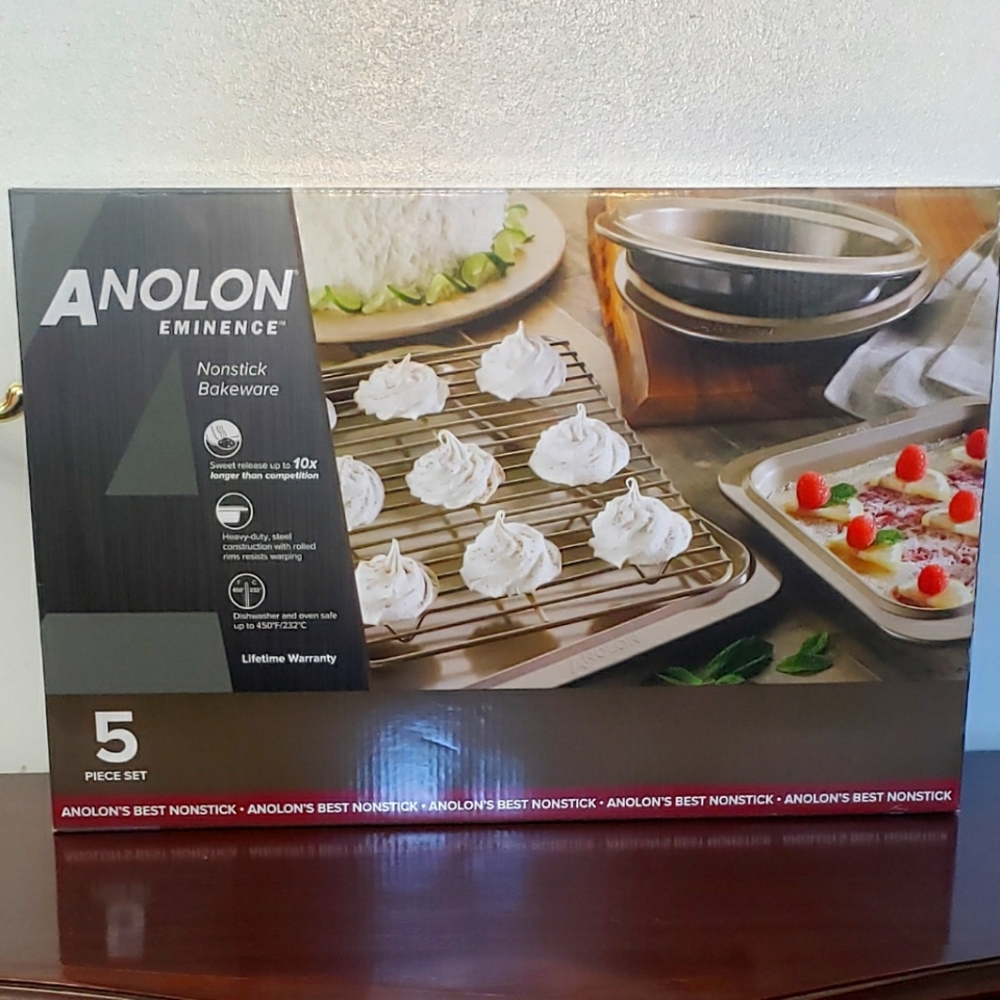 Anolon Eminence 5 piece Nonstick Bakeware Set